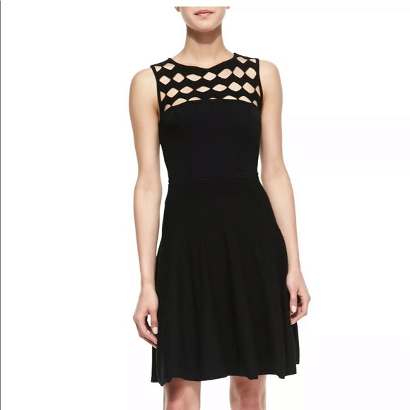 black milly dress